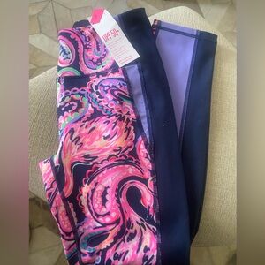 Lilly Pulitzer Pink Flamingo Leggings